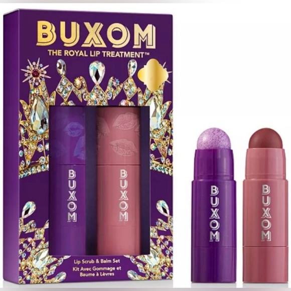 Buxom Makeup Nib Buxom The Royal Lip Treatment Lip Scrub Lip Plump